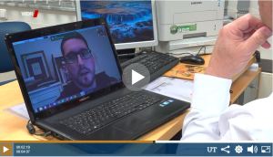 Der neue Stefan beim Interview mit dem WDR.